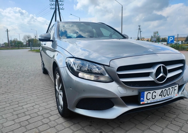 Mercedes-Benz Klasa C cena 51900 przebieg: 293000, rok produkcji 2015 z Grudziądz małe 106